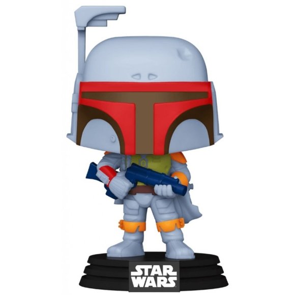 COPY - Funko Pop Star Wars : Vintage Boba Fett #297 Vinyl Special Exclusive "MI… - Picture 2 of 3
